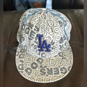 Vintage LA Dodgers baseball cap. Fitted 7 1/8. Casey on back